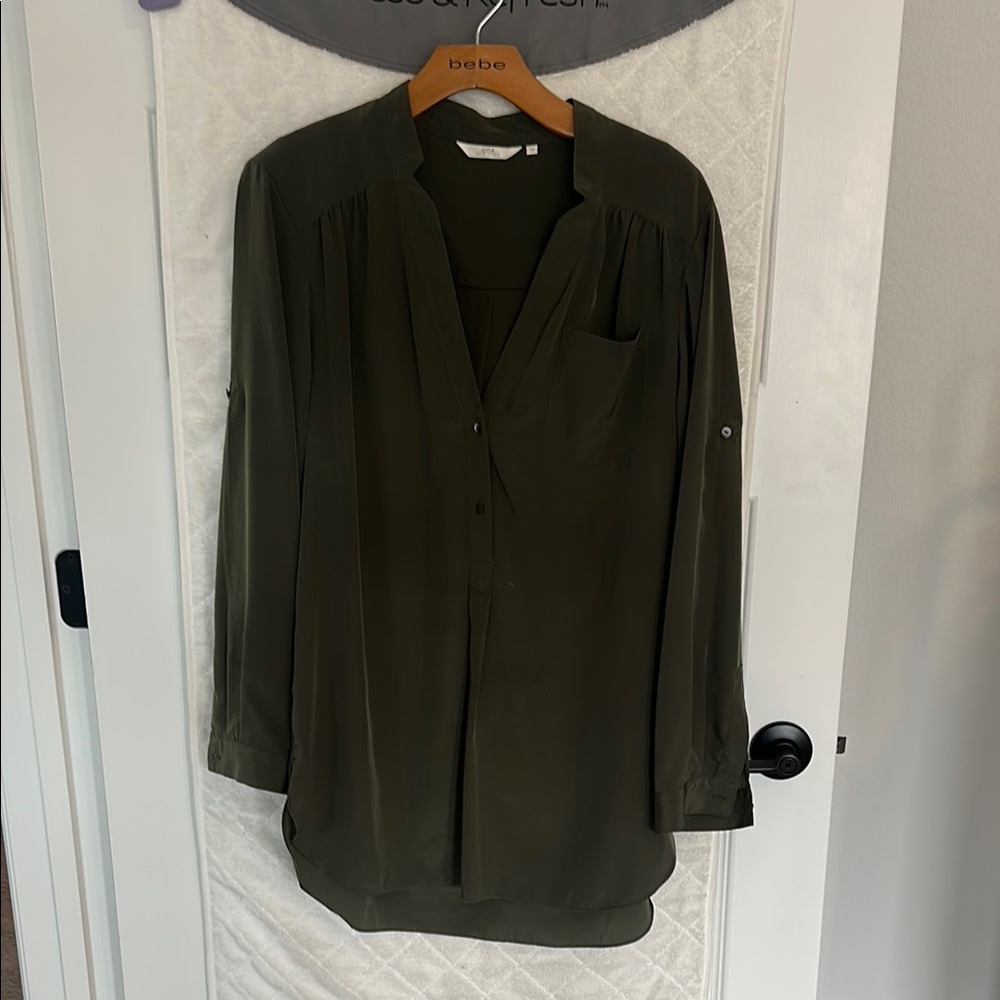 ZOA New York Olive Green Blouse or Dress
